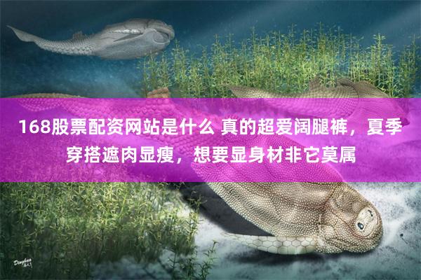 168股票配资网站是什么 真的超爱阔腿裤，夏季穿搭遮肉显瘦，想要显身材非它莫属