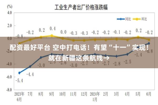 配资最好平台 空中打电话！有望“十一”实现！就在新疆这条航线→