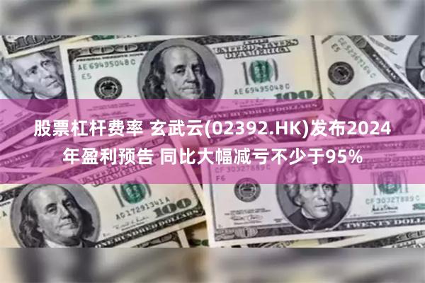 股票杠杆费率 玄武云(02392.HK)发布2024年盈利预